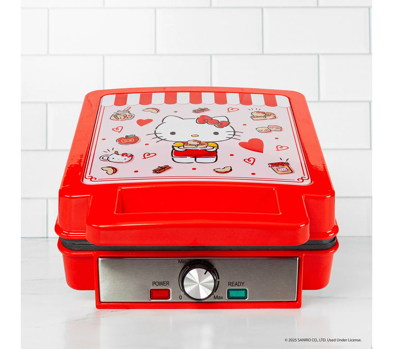 Uncanny Brands Hello Kitty Deluxe Waffler — View 7