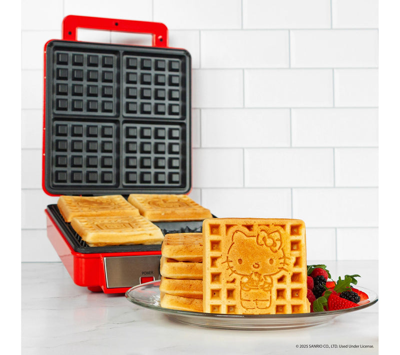 Uncanny Brands Hello Kitty Deluxe Waffler — View 6