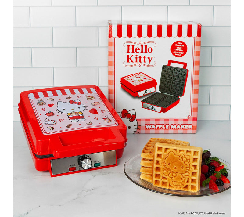 Uncanny Brands Hello Kitty Deluxe Waffler — View 8
