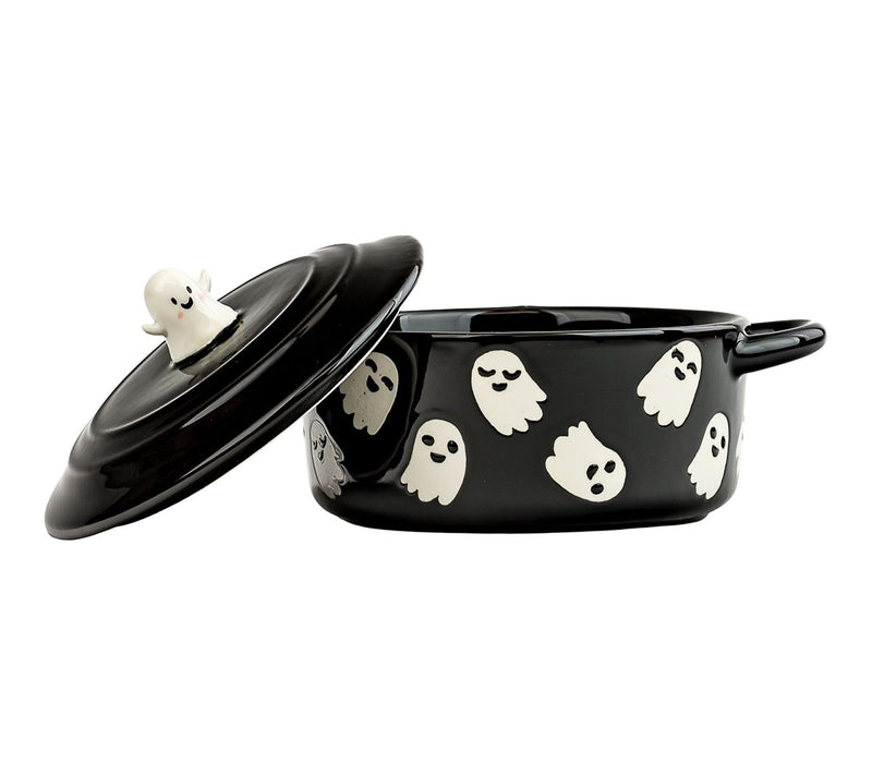 10 Strawberry Street Set of 2 Flying Ghost Bakeware Cocottes — View 4