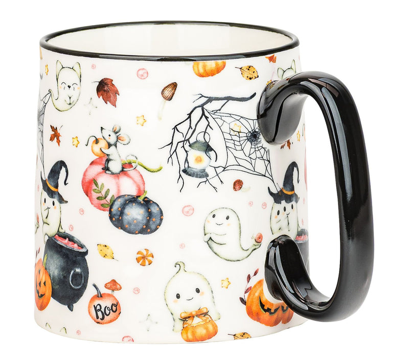 10 Strawberry Street Set of 4 Bella Halloween Harvest Mugs — View 8