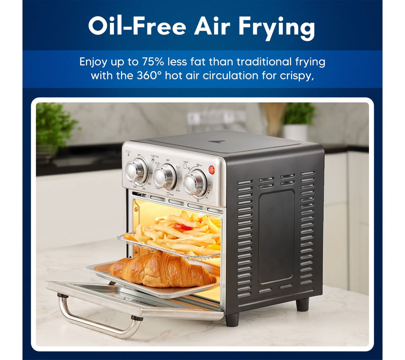Elite Cuisine 8L Air Fryer Convection Toaster Oven w/ Broiler — View 2