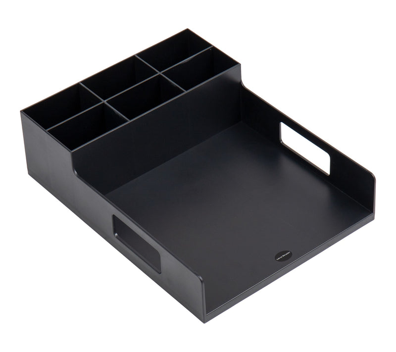 Mind Reader Utensil Napkin & Plate Holder Silve rware Organize — View 8