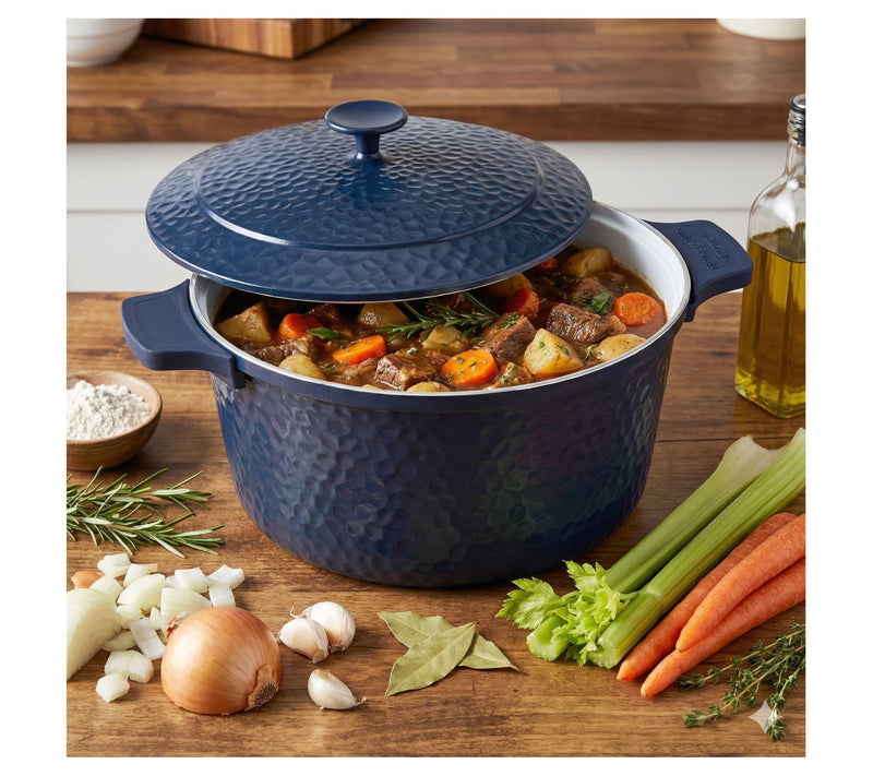 Gotham Steel 5 Quart Nonstick Ceramic HammeredDutch Oven — View 5