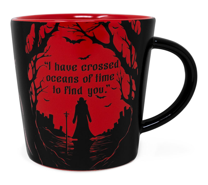 Steel Mill & Co. Ceramic Mug, Dracula — View 2