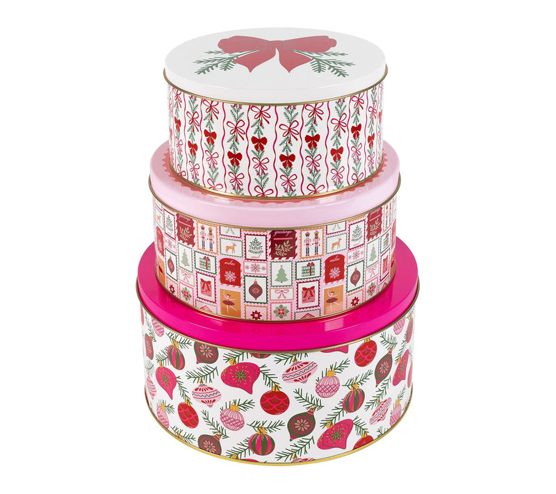 Martha Stewart Cookie Tin Set, Assorted — Main view