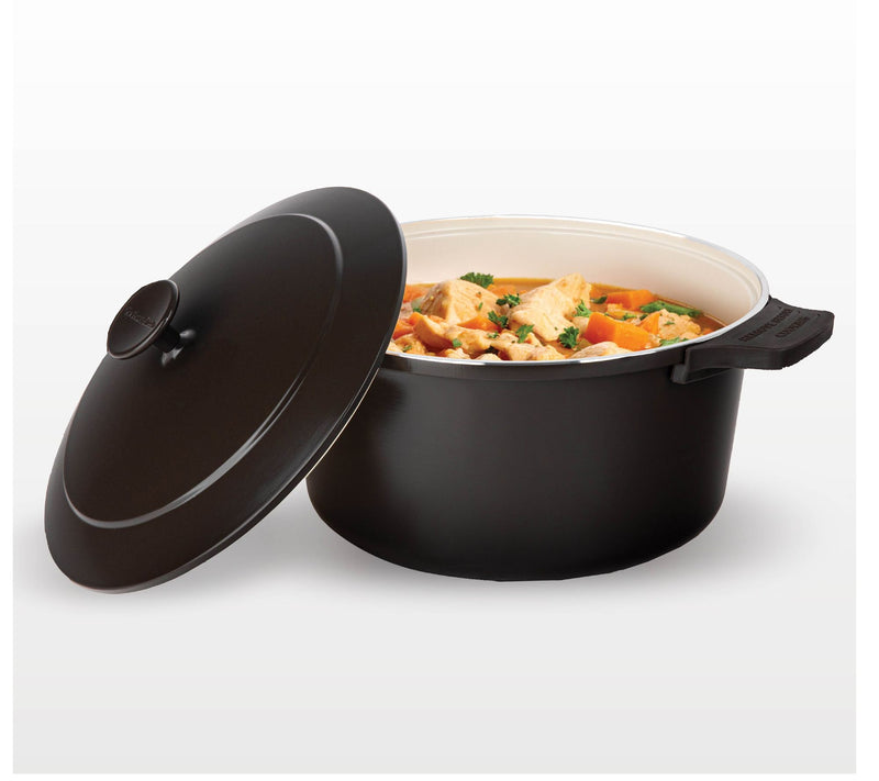 Gotham Steel 5 Quart Ceramic Nonstick Lightweig ht Dutch Oven — View 15