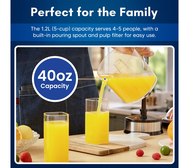 Elite Cuisine 5-cup Capacity Citrus Juicer — View 5