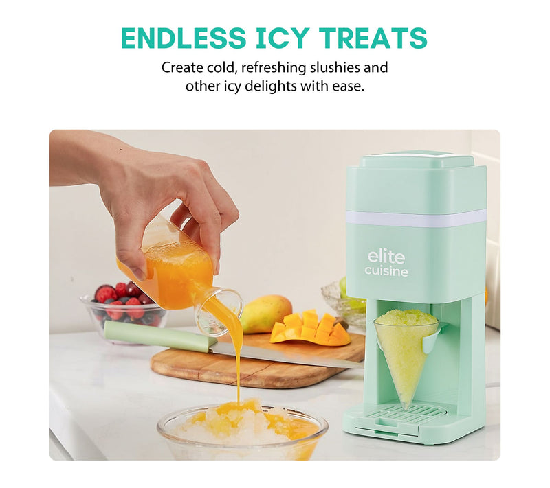 Elite Cuisine Shaved Ice & Snow Cone Maker — View 3