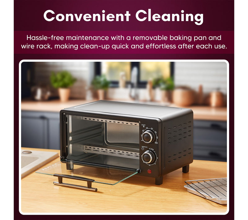 Elite Cuisine 4-slice 9.5 QT Toaster Oven Broiler — View 3