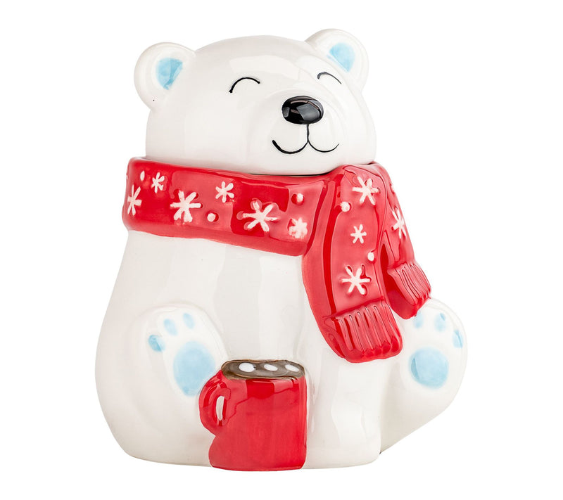 10 Strawberry Street Holiday Cocoa Bear Canister — View 2