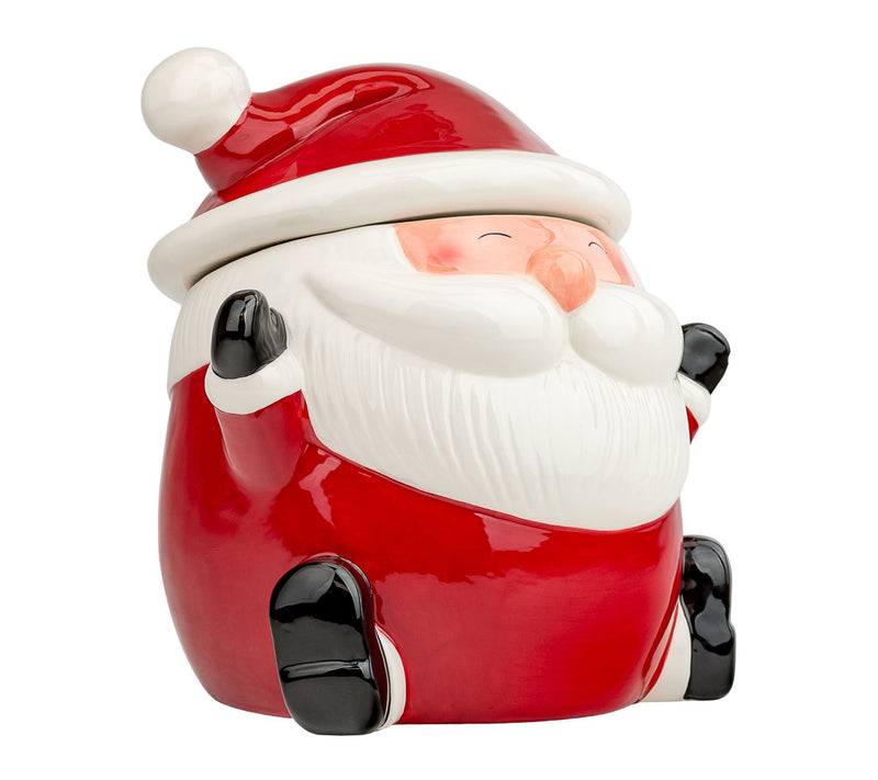 10 Strawberry Street Joyful Santa Canister — View 2