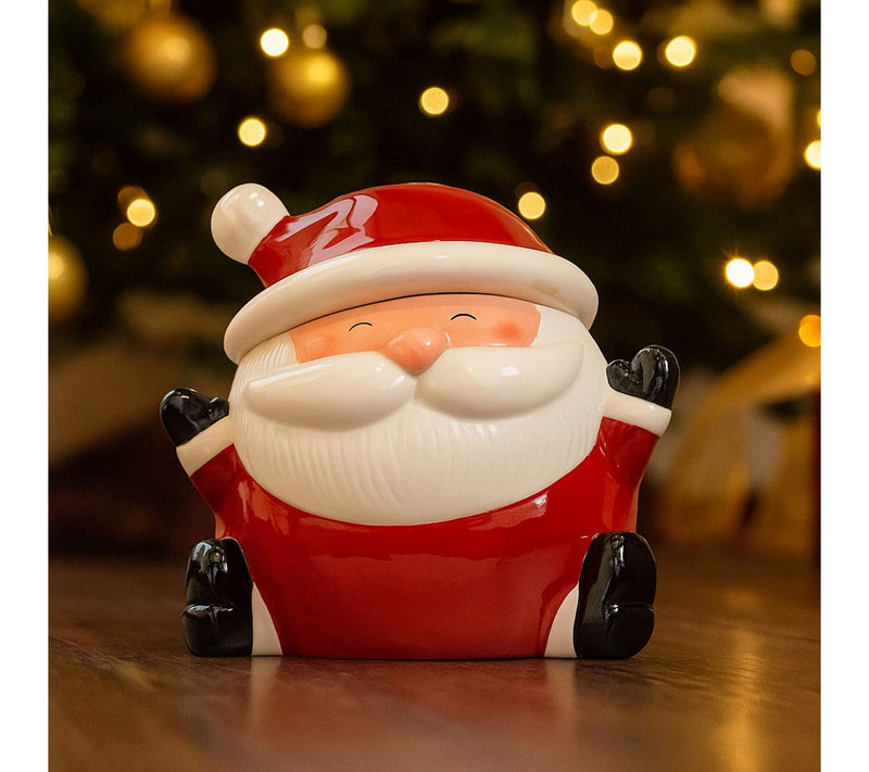 10 Strawberry Street Joyful Santa Canister — View 4