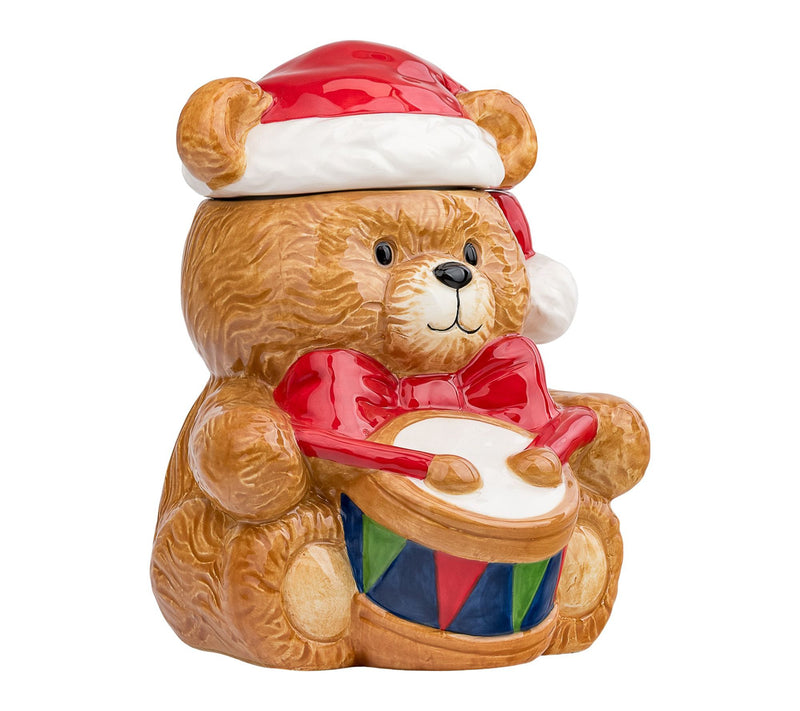 10 Strawberry Street Little Drummer Bear Canister — View 2