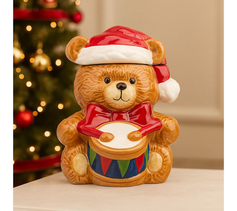 10 Strawberry Street Little Drummer Bear Canister — View 5