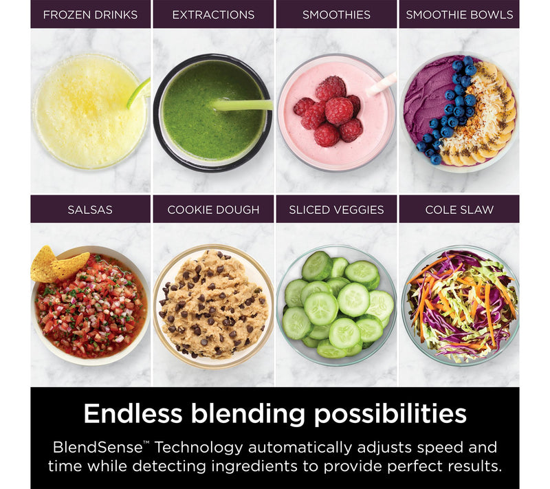 Ninja All-in-One Blender & Food Processor w/ BlendSense Tech. — View 4