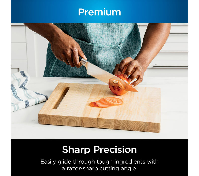 Ninja Foodi Premium 2-Piece Chef and Santoku Knife Set — View 3