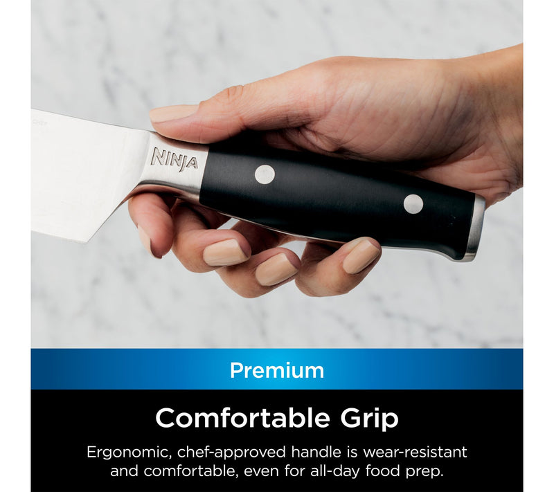 Ninja Foodi Premium 2-Piece Chef and Santoku Knife Set — View 4