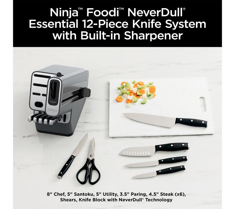 Ninja Foodi NeverDull Essential 12pc Knife System — View 2