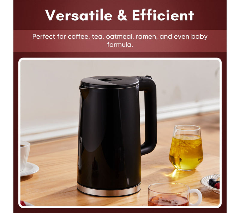 Elite Cuisine 1.7L Cool-touch Electric Kettle — View 4