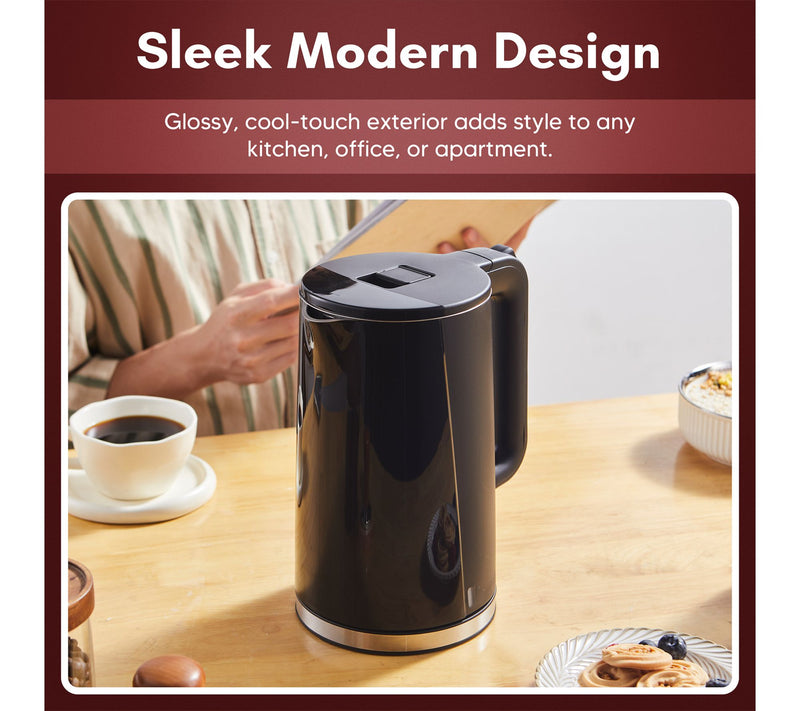 Elite Cuisine 1.7L Cool-touch Electric Kettle — View 6