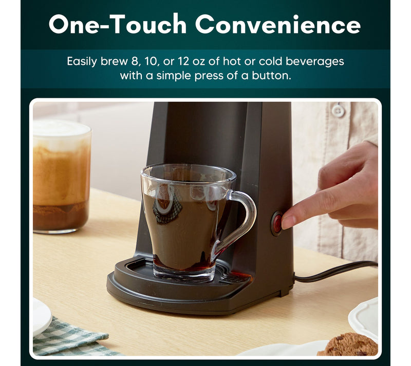 Elite Cuisine 2-In-1 K-Cup Iced Coffee Maker — View 2