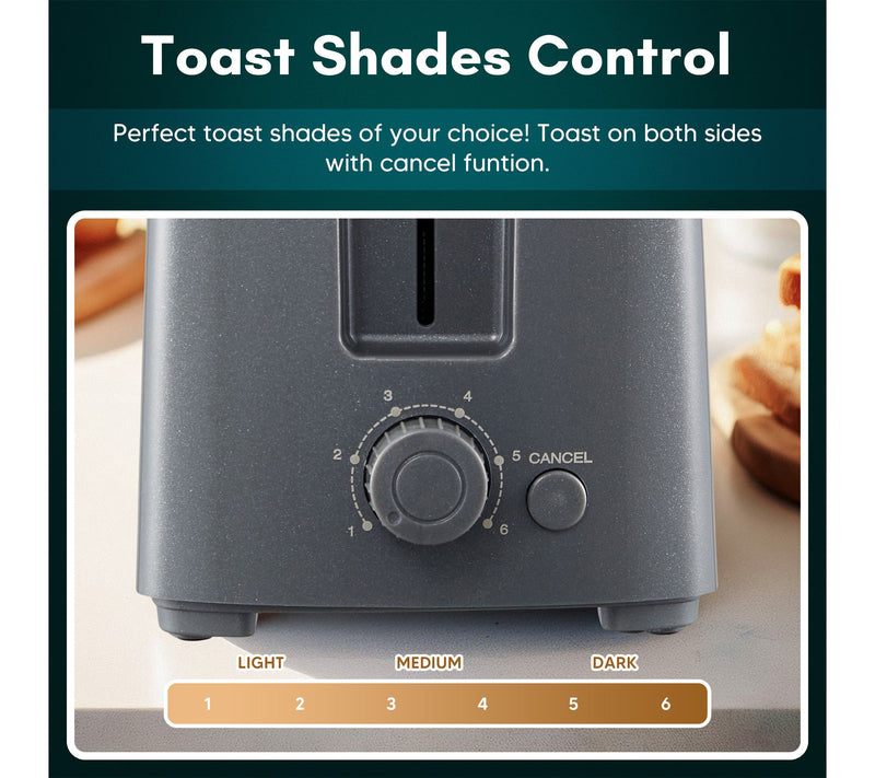 Elite Cuisine 2-Slice Cool-Touch Toaster — View 5