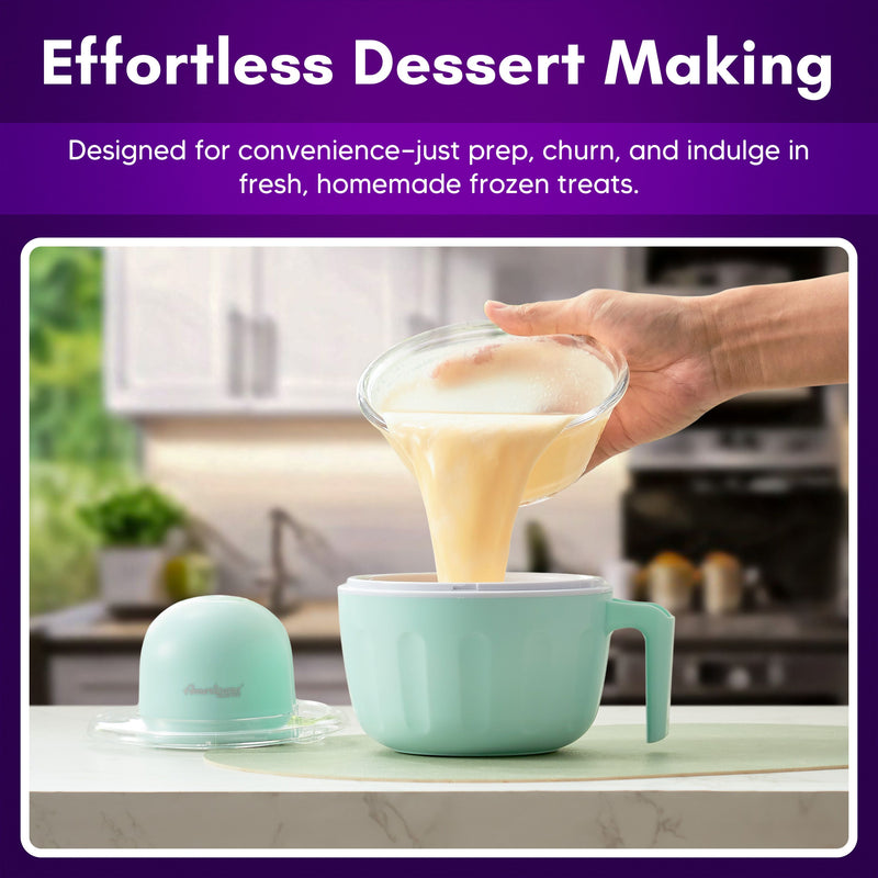 Americana 1 pint Ice Cream Maker w/ Freeze Bowl — View 4