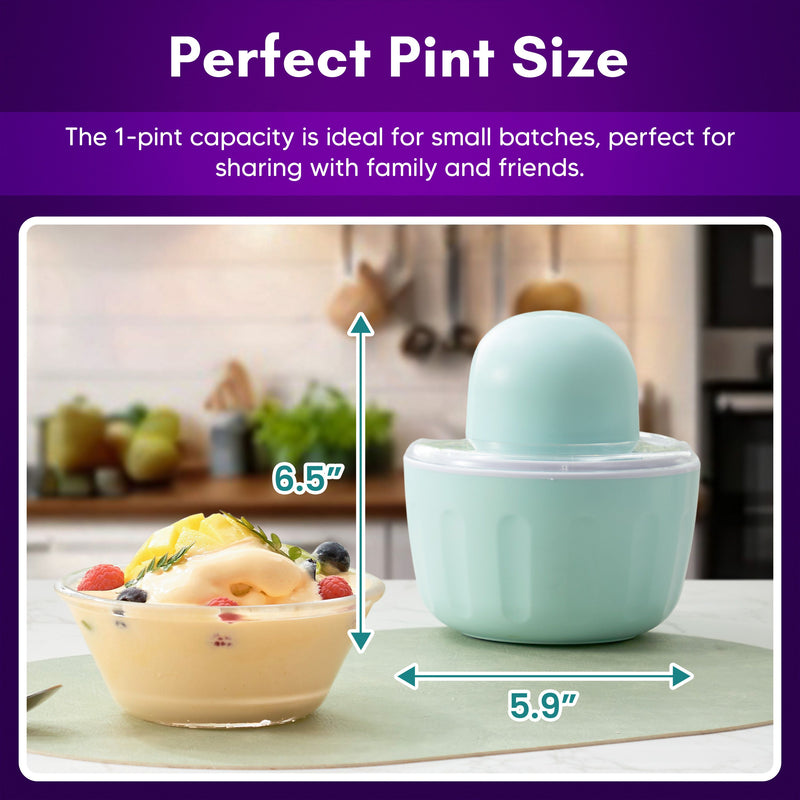 Americana 1 pint Ice Cream Maker w/ Freeze Bowl — View 5