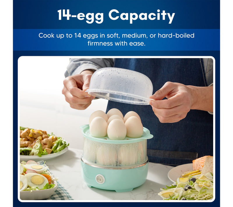 Elite Cuisine Automatic Easy Egg Cooker, 14 Egg — View 8