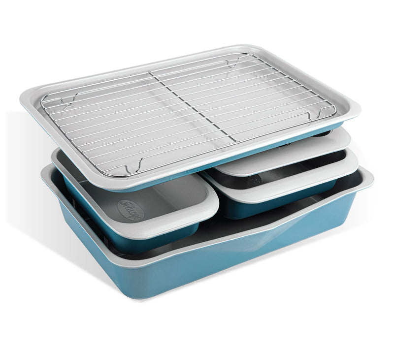 Gotham Steel 6 Piece Stackable Nonstick Bakewar e Set — View 15