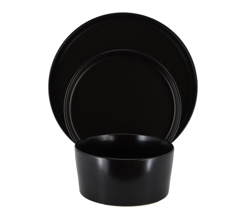 Elama Josh 18 Piece Stoneware Dinnerware Set — View 2