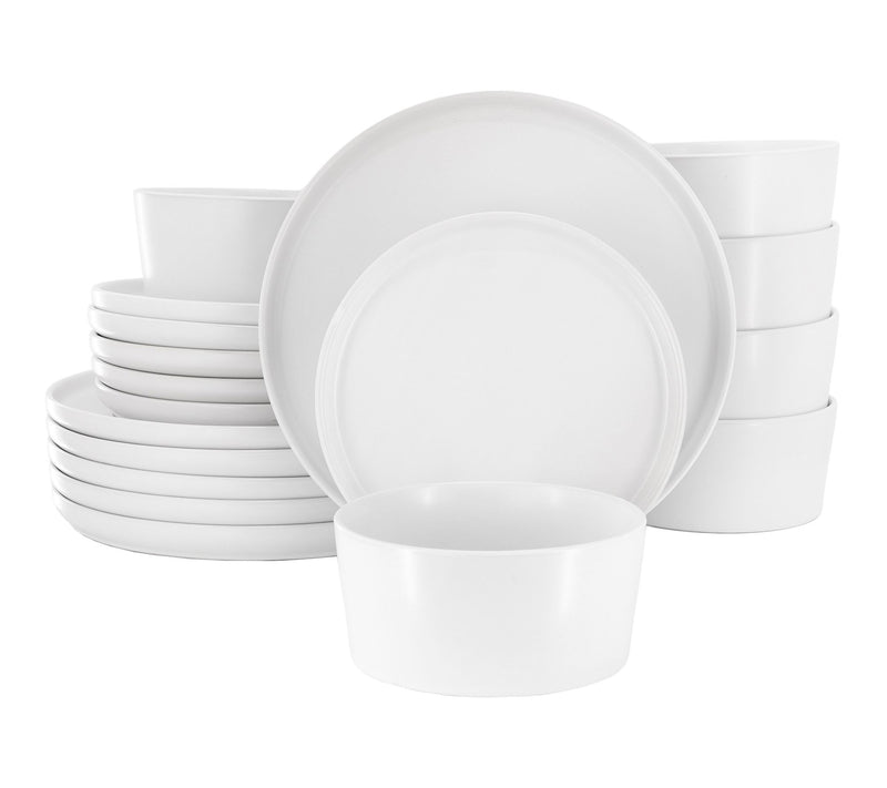 Elama Josh 18 Piece Stoneware Dinnerware Set — View 10