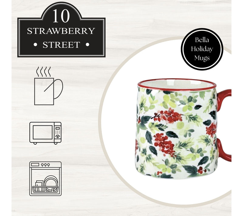 10 Strawberry Street Bella Holiday Mug — View 5