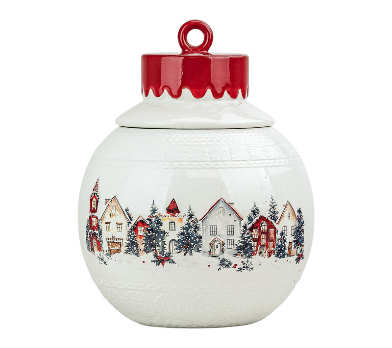 10 Strawberry Street Christmas Ornament Canister — View 12