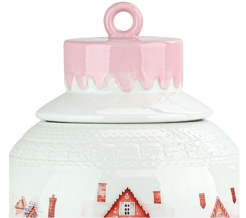 10 Strawberry Street Christmas Ornament Canister — View 4