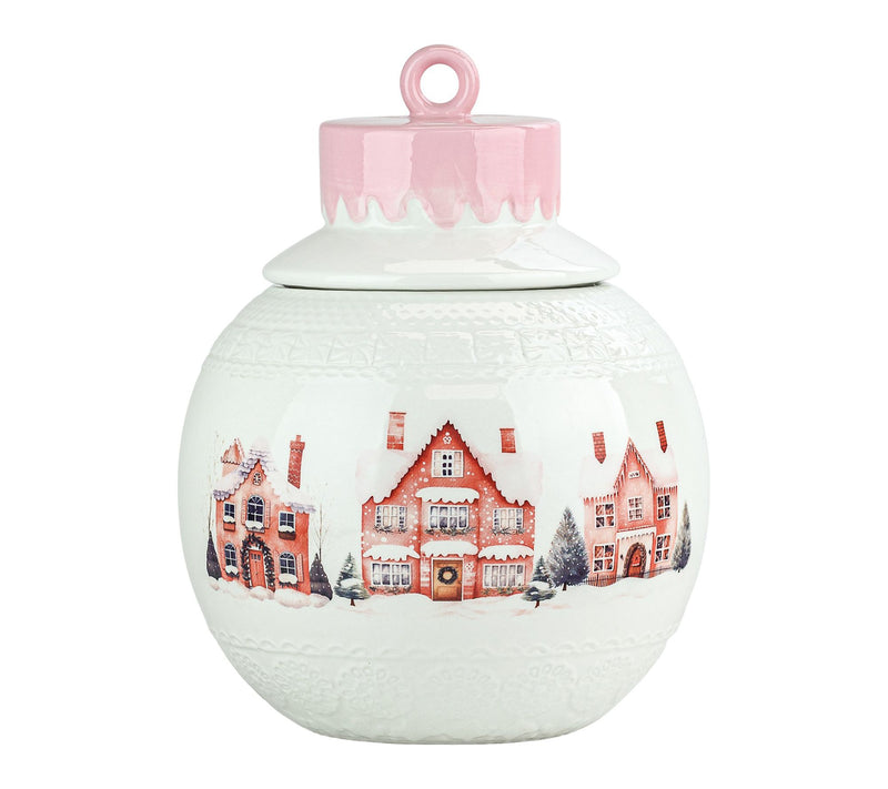10 Strawberry Street Christmas Ornament Canister — Main view