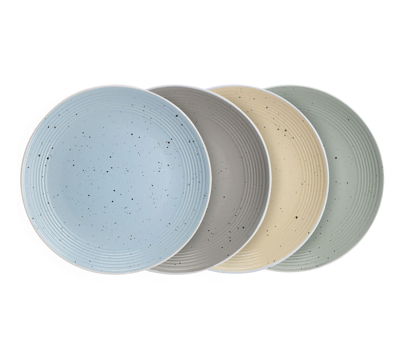 Elama Emilia 16 Piece Assorted Double Bowl Dinnerware Set — View 3