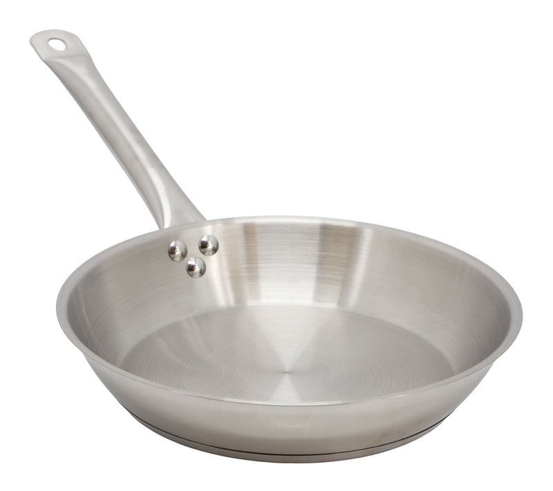 MegaChef  Professional Kitchen 10in Round Fry Pan Silver — View 8
