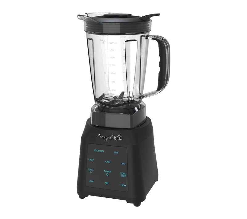 MegaChef 8 Cup Digital Blender with 5 Cup FoodProcessor — View 2