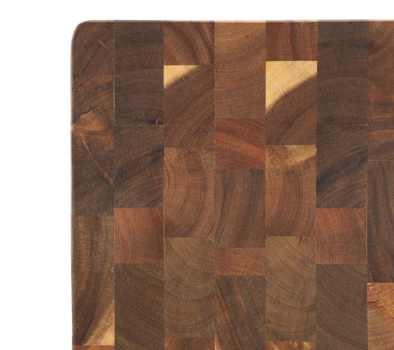 MegaChef 13.75in Square Acacia Wood Cutting Butcher Board — View 4