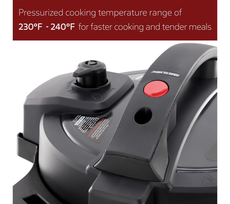MegaChef 6 Quart 11-in-1 Electric Pressure Cooker — View 5
