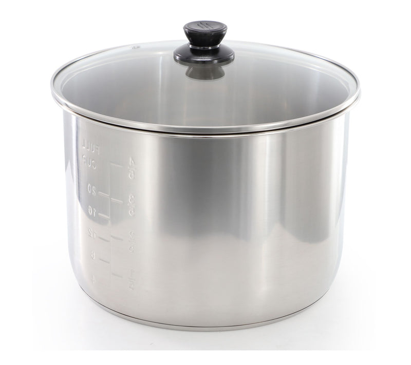 Megachef 12 Quart Steel Digital Pressure Cooker — View 3