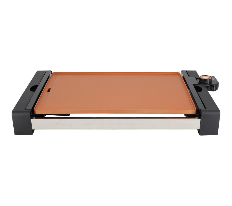 MegaChef 21" Copper Electric Griddle — View 2