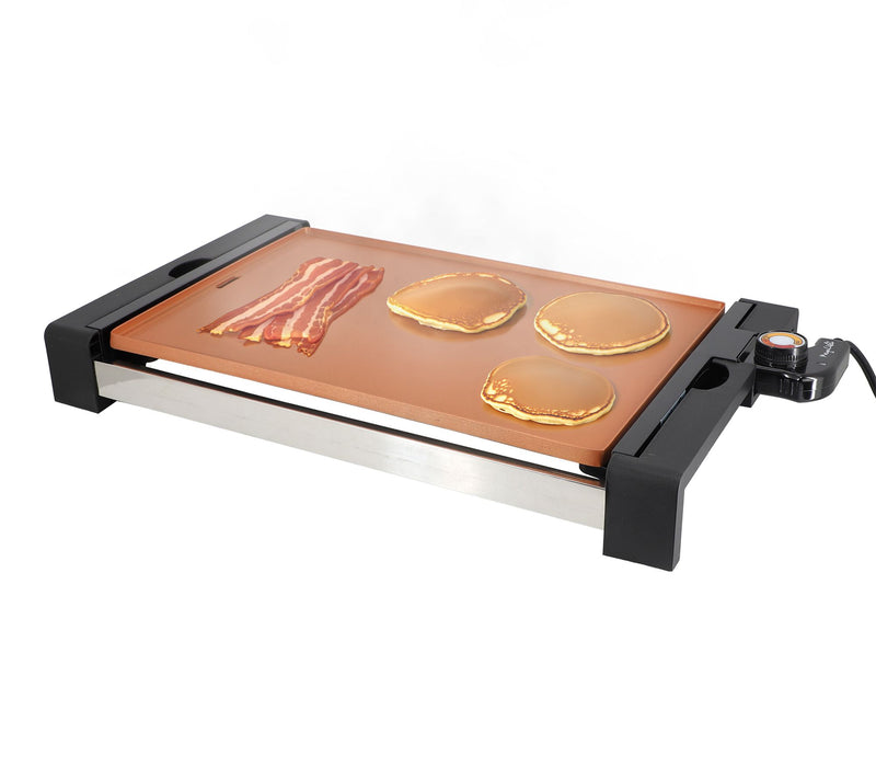 MegaChef 21" Copper Electric Griddle — View 8