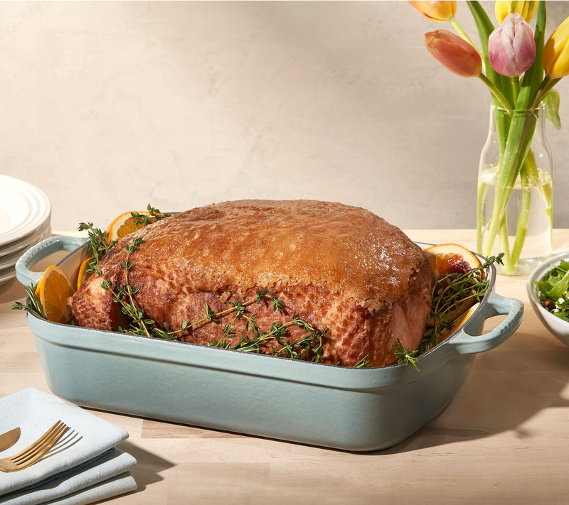 Le Creuset 5.25-qt Signature Enameled Cast- Iron Roaster — View 13