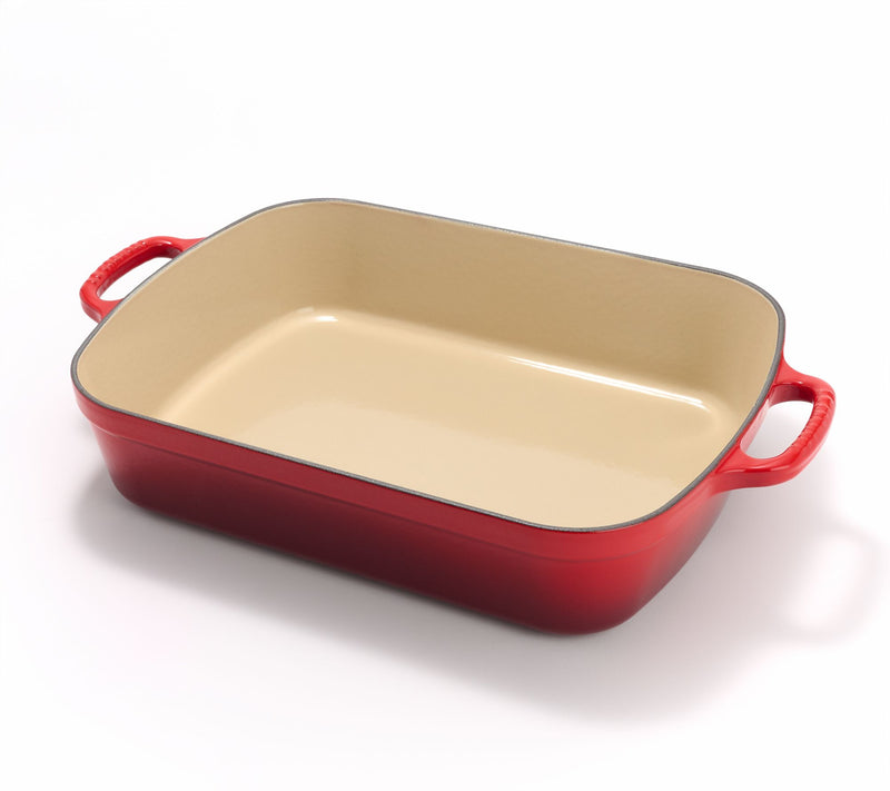 Le Creuset 5.25-qt Signature Enameled Cast- Iron Roaster — View 3