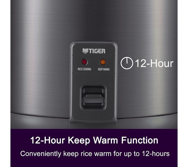 Tiger 8 Cup Capacity White Rice Cooker — View 2