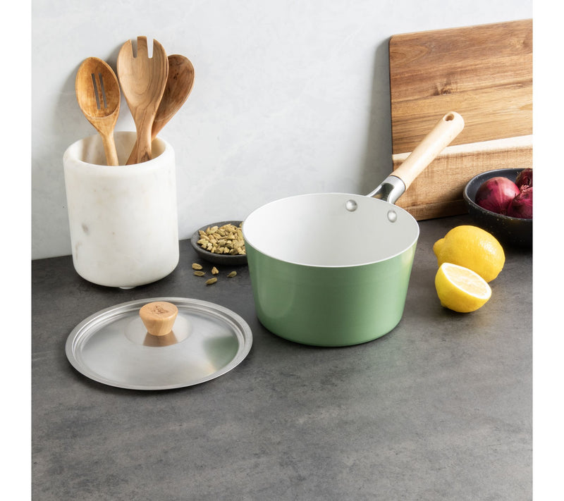 Nordic Ware Cardamom 3 Qt. Saucepan with Lid — View 3