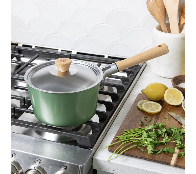 Nordic Ware Cardamom 3 Qt. Saucepan with Lid — View 6